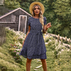 Alicia Aesthetic Floral Dress Premium Wardrobe Essential