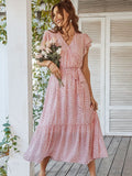 Amira Effortless Chic Floral Maxi Dress Designer Edit
