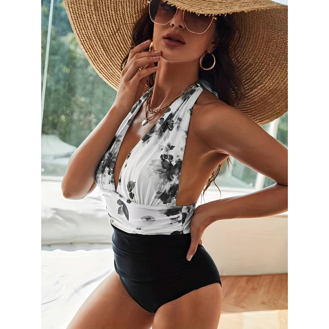 Casandra Aesthetic Marble Bathing Dress Premium Wardrobe Essential