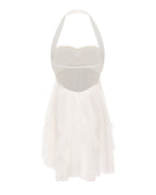 Caterina Floral Halter Dress