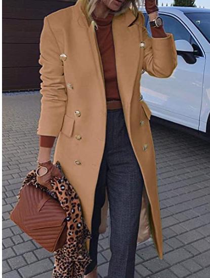 | Women's double-breasted coat