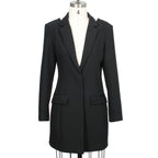 Backless Diamond Chain Blazer