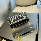 Rhinestone Clutch Bag by Luciana
