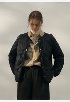 White Duck Down Short Jacket