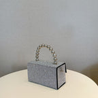 Celia Pearl Chain Bow Bag
