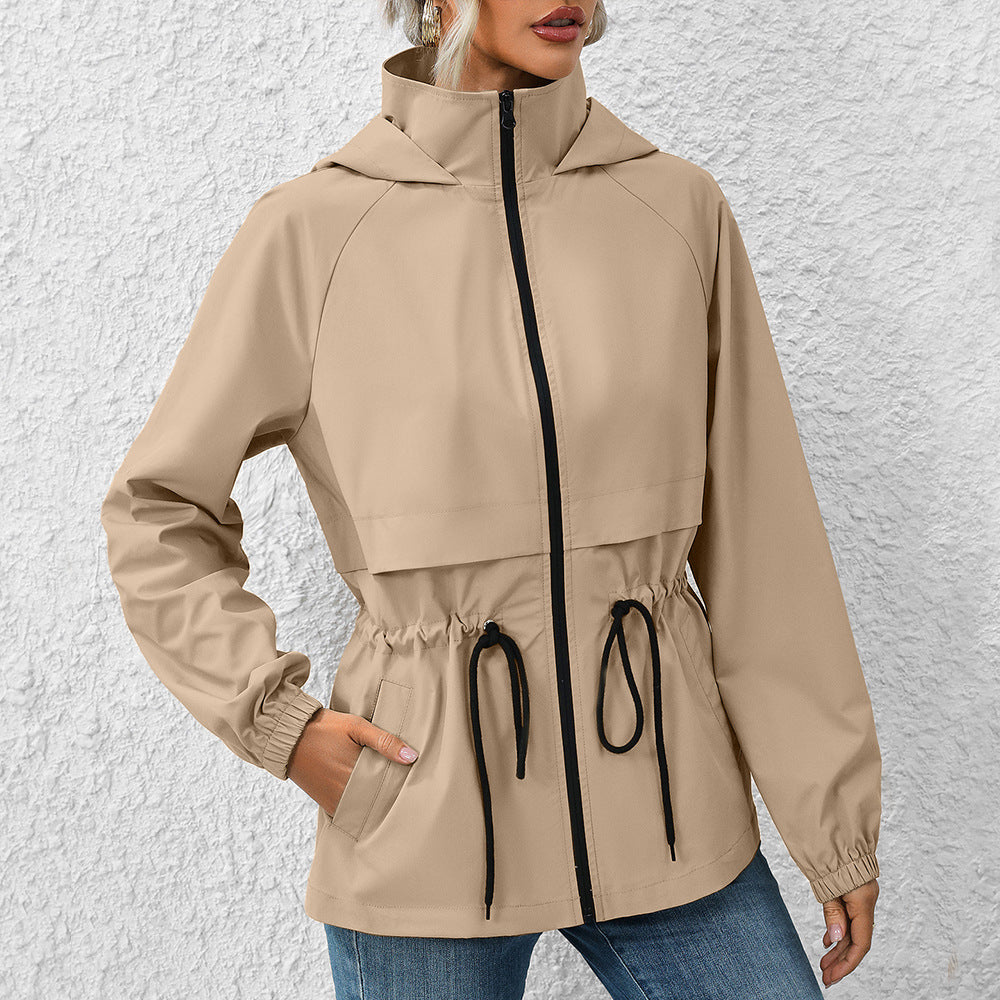 Waterproof Hooded Raincoat Jacket