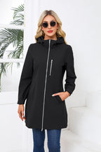 Waterproof Hooded Windbreaker Coat