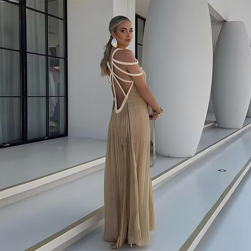 Florencia Chic Long Dress for Effortless Elegance Evening Wear Edit