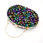 Sequined Clutch Bag by Donna