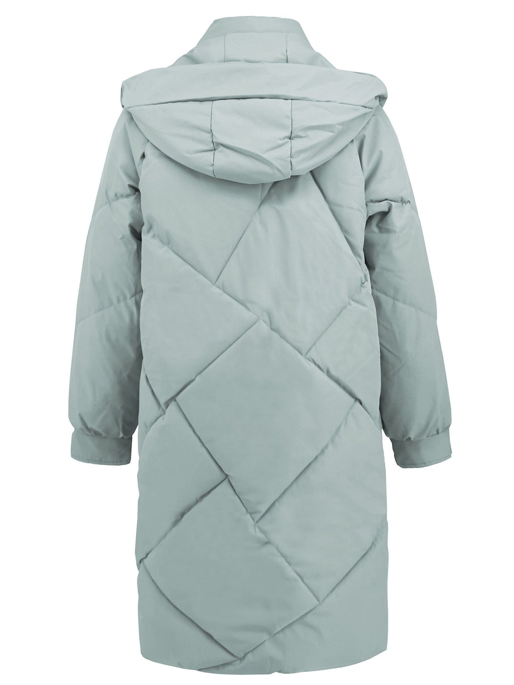 Hooded Slim-Fit Thermal Padded Coat