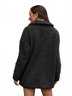 Bubble Velvet Furry Jacket