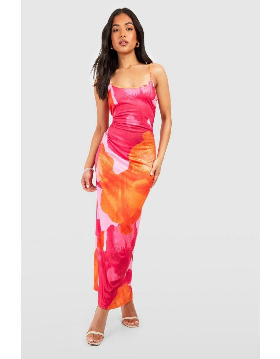 Lucía Elevated Women's Flower Briefs Maxi Dress Designer Edit