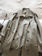 Elegant Loose-Fit Trench Coat