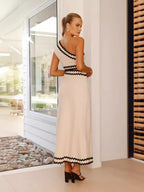 Mikayla Minimalist One Shoulder Dress Designer Edit