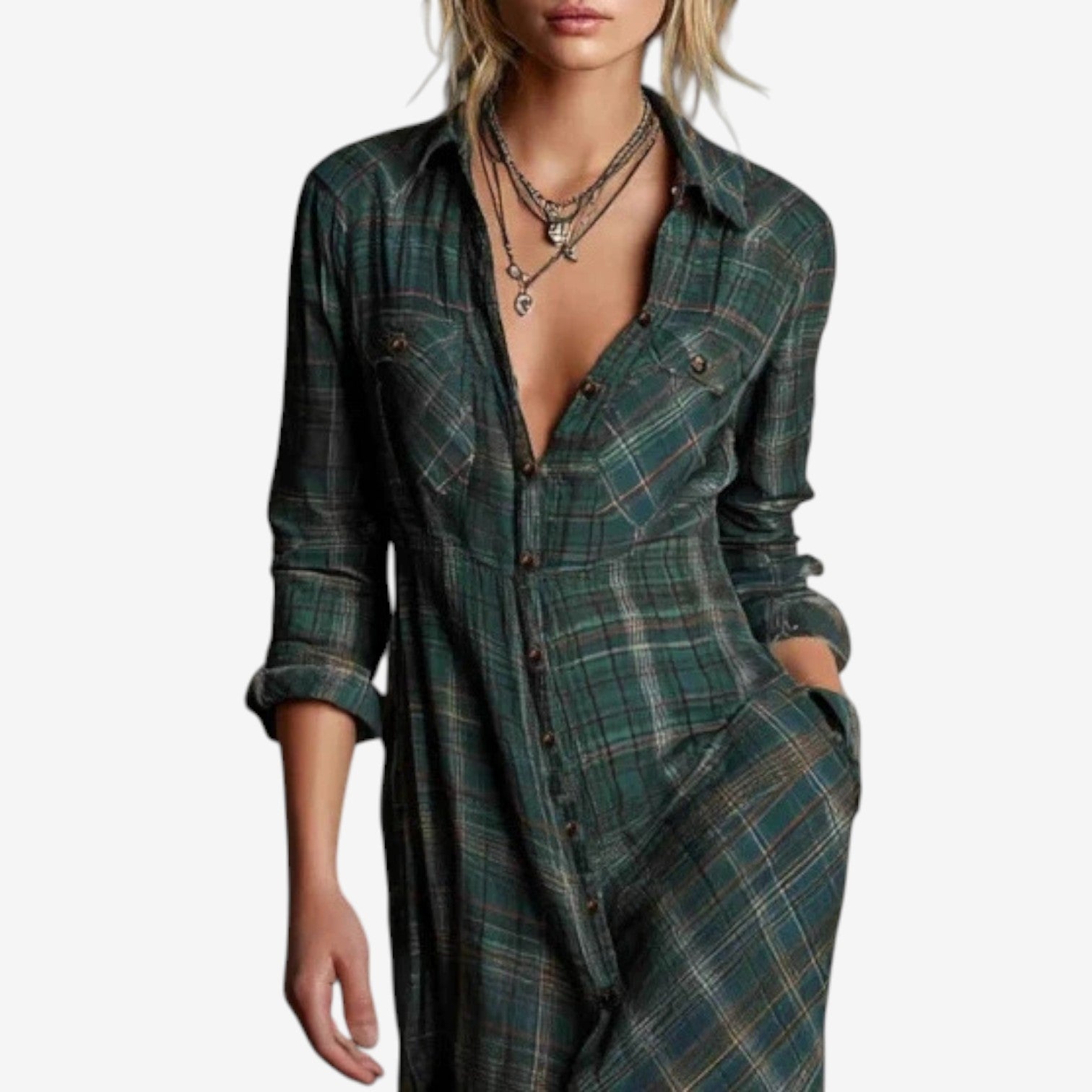| Collared Minimalist Dress