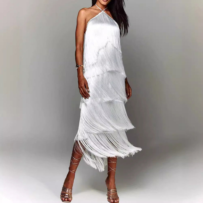 | Luxury dress, tassels