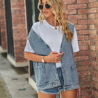 Denim Waistcoat Vest