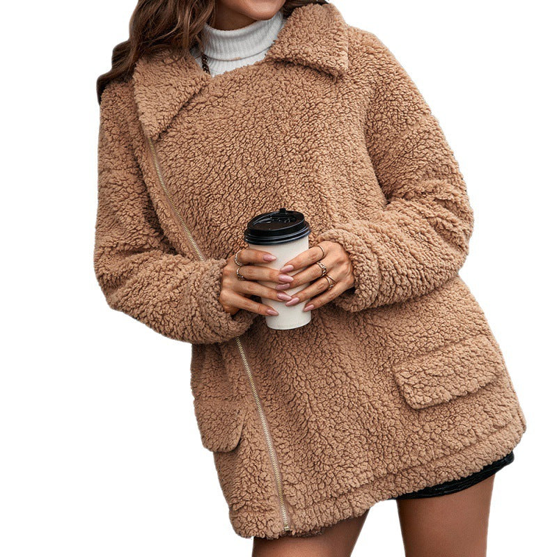 Bubble Velvet Furry Jacket