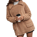 Bubble Velvet Furry Jacket