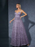 Bridesmaid Dress Embroidered Formal Special Occasion Gown