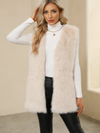 Faux Fur Plush Vest