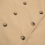 Khaki Double Breasted Trench Coat