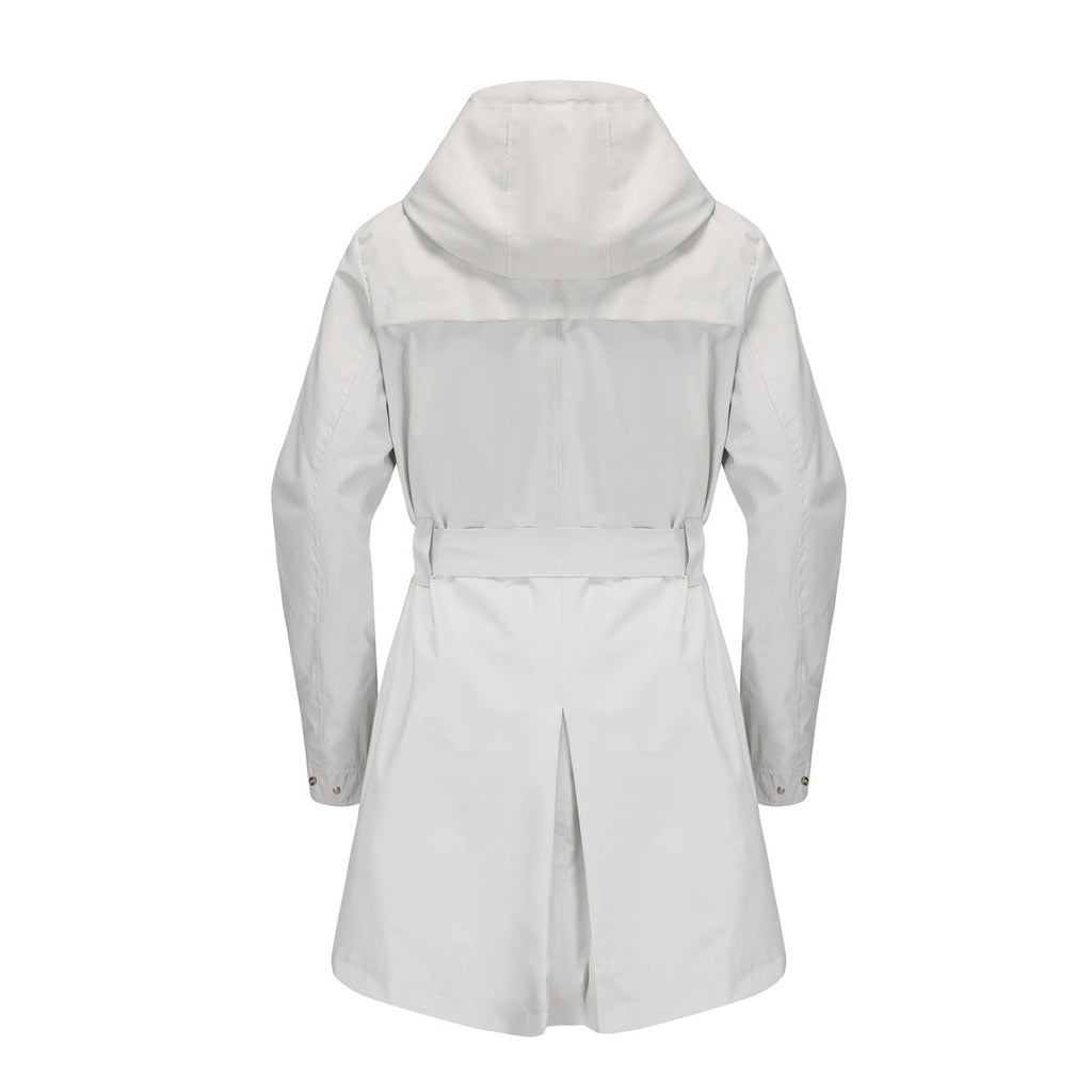Hooded Waterproof Loose Trench Coat