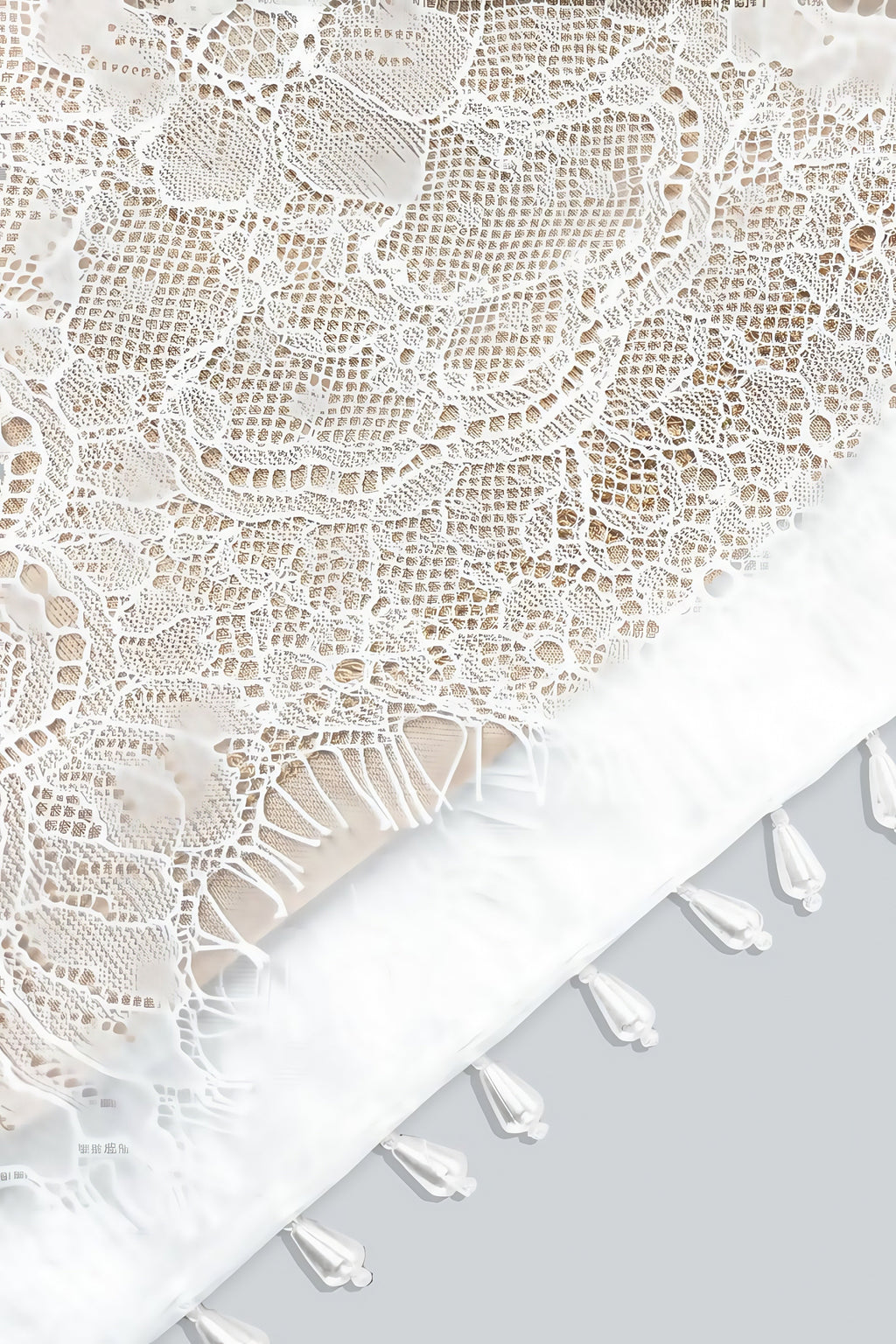 Hadrian Pearl Lace Mini Dress