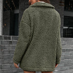Bubble Velvet Furry Jacket