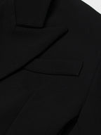 Solid Color Slimming Long Coat