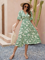 Belinda Elevated Women's Floral a Line Dress Evening Wear Edit