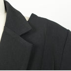 Backless Diamond Chain Blazer