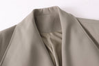 Trench Coat Long Autumn Winter
