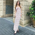 Delfina Exclusive Women's Floral Print Maxi Slip Dress Boutique Collection