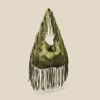 Tassel Large Tote Crescent Trendy One Shoulder Women Bag