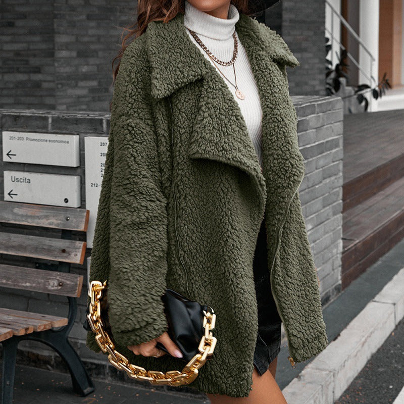 Bubble Velvet Furry Jacket
