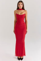 Corset Style Bodycon Formal Dress