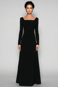 Amai Solid Colour A-line Maxi Dress