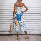 Casual Printed A Line Dress