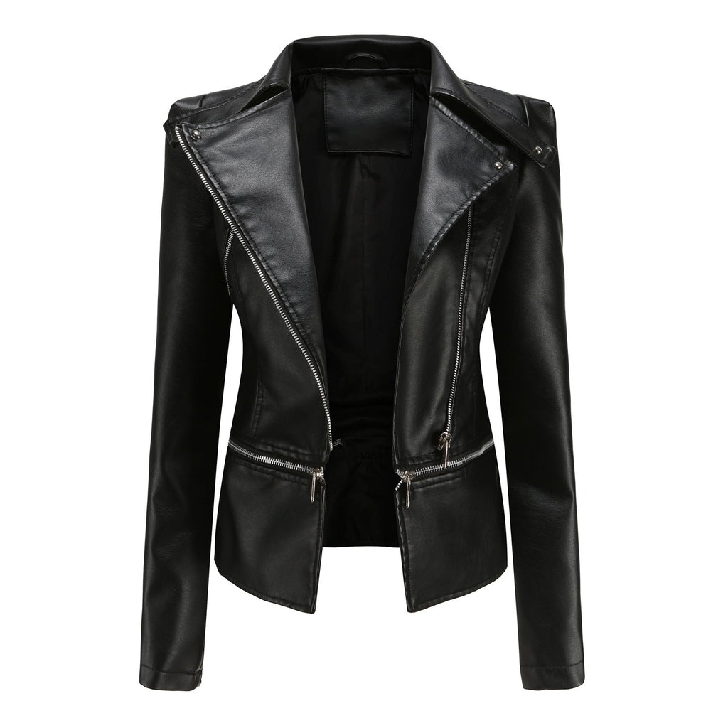 Faux Leather Coat Day to Night Jacket