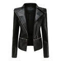 Faux Leather Coat Day to Night Jacket