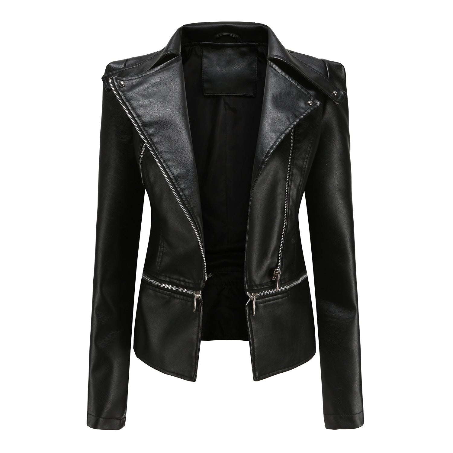 Faux Leather Coat Day to Night Jacket