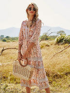 DressBetty - Bohemian A-Line Floral Dress