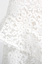 Wiskf Lace Sleeveless Top Midi Dress Set