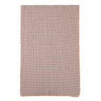 Retro Color-blocked Checkered Soft Comfortable Warm Houndstooth Scarf