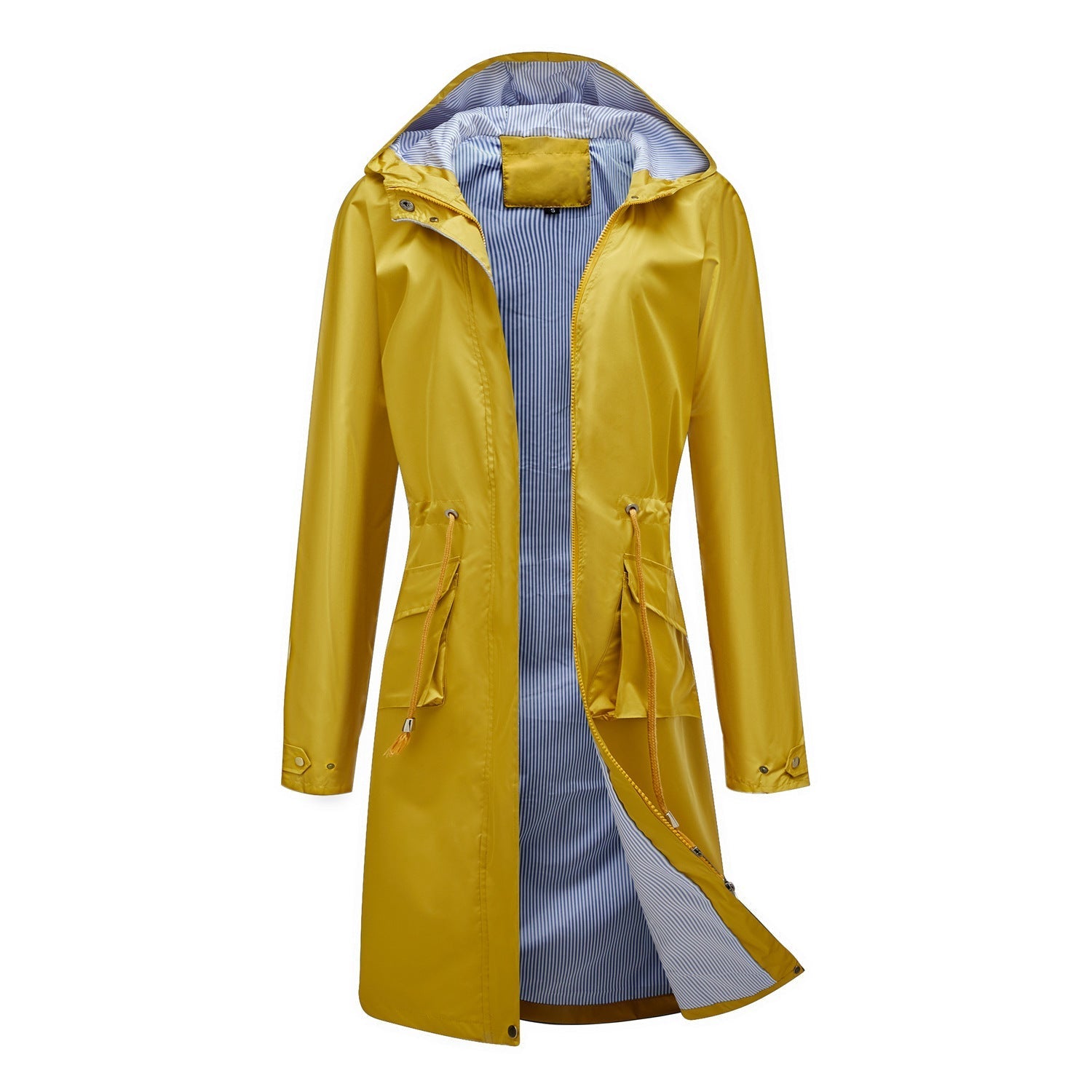 Waterproof Hooded Long Coat