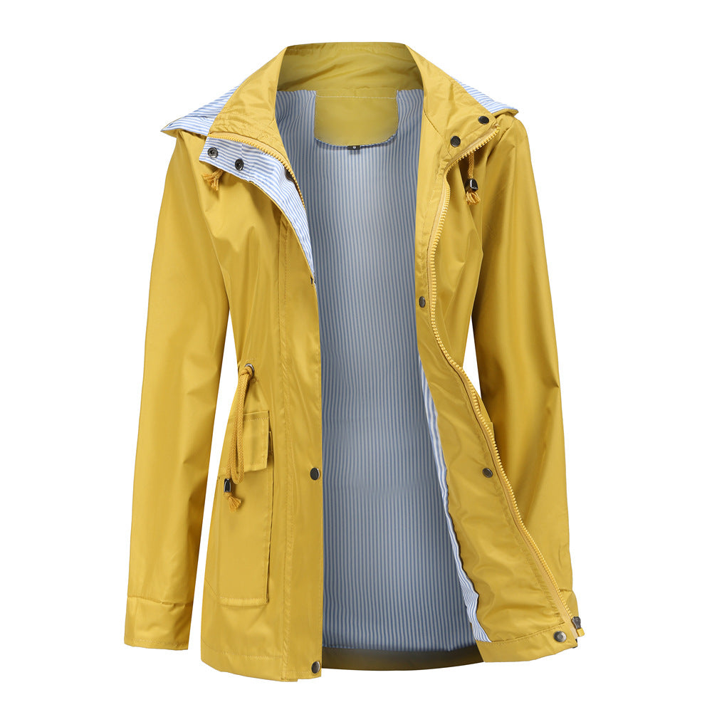 Detachable Hood Windbreaker