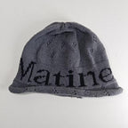 Stylish Letter Warm Slouchy Knitted Hat