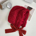 Oversized Tied Beanie Hat