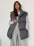 Cotton Loose Vest Jacket